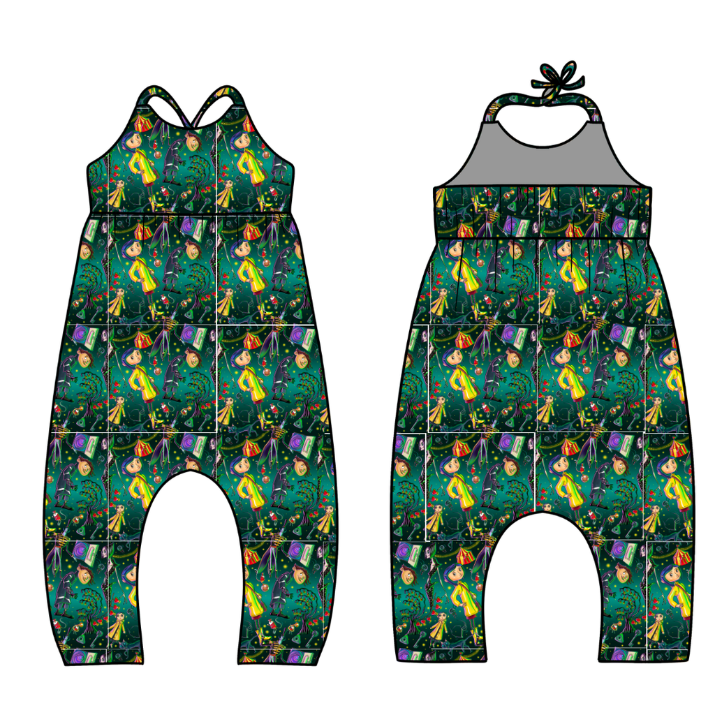 Button Eyes - Brielle Halter Jumpsuit Knit - PRE ORDER