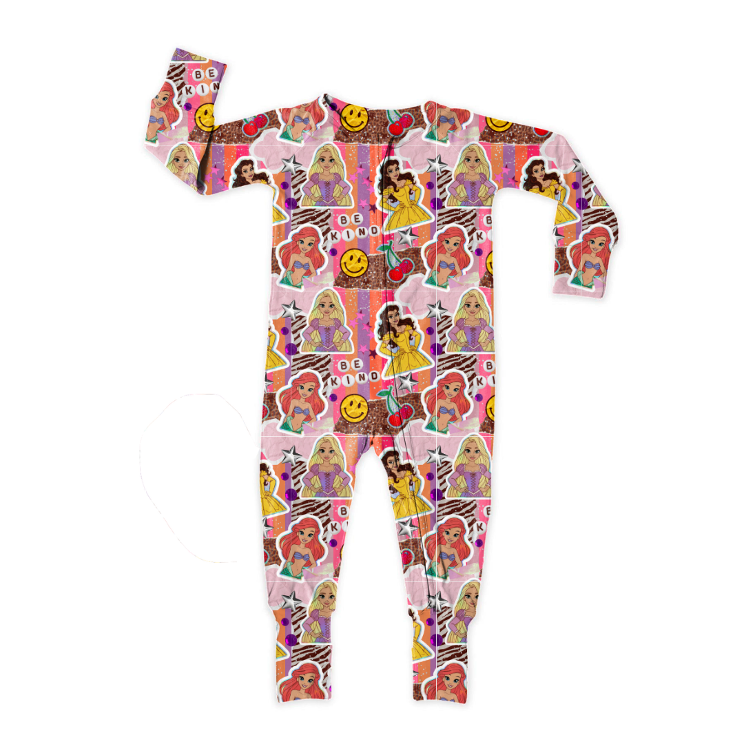 Royal Daydreams Dreamland Long Sleeve Sleeper Bamboo - PRE ORDER