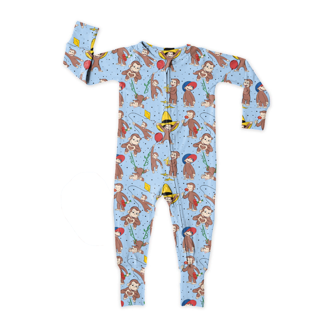 Curious Adventures Dreamland Long Sleeve Sleeper Bamboo - PRE ORDER