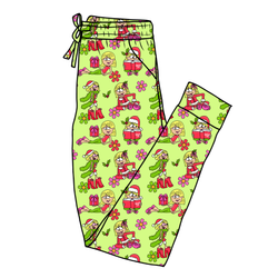Merry Girl Era Daze Adult Joggers - Bamboo - Pre Order - Christmas Special