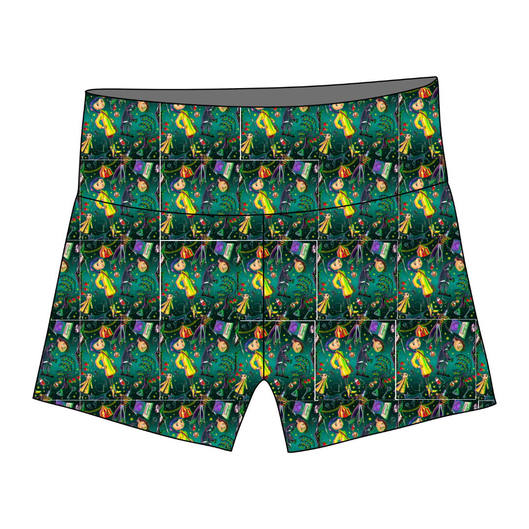 Button Eyes - Nola Biker Shorts Knit - PRE ORDER