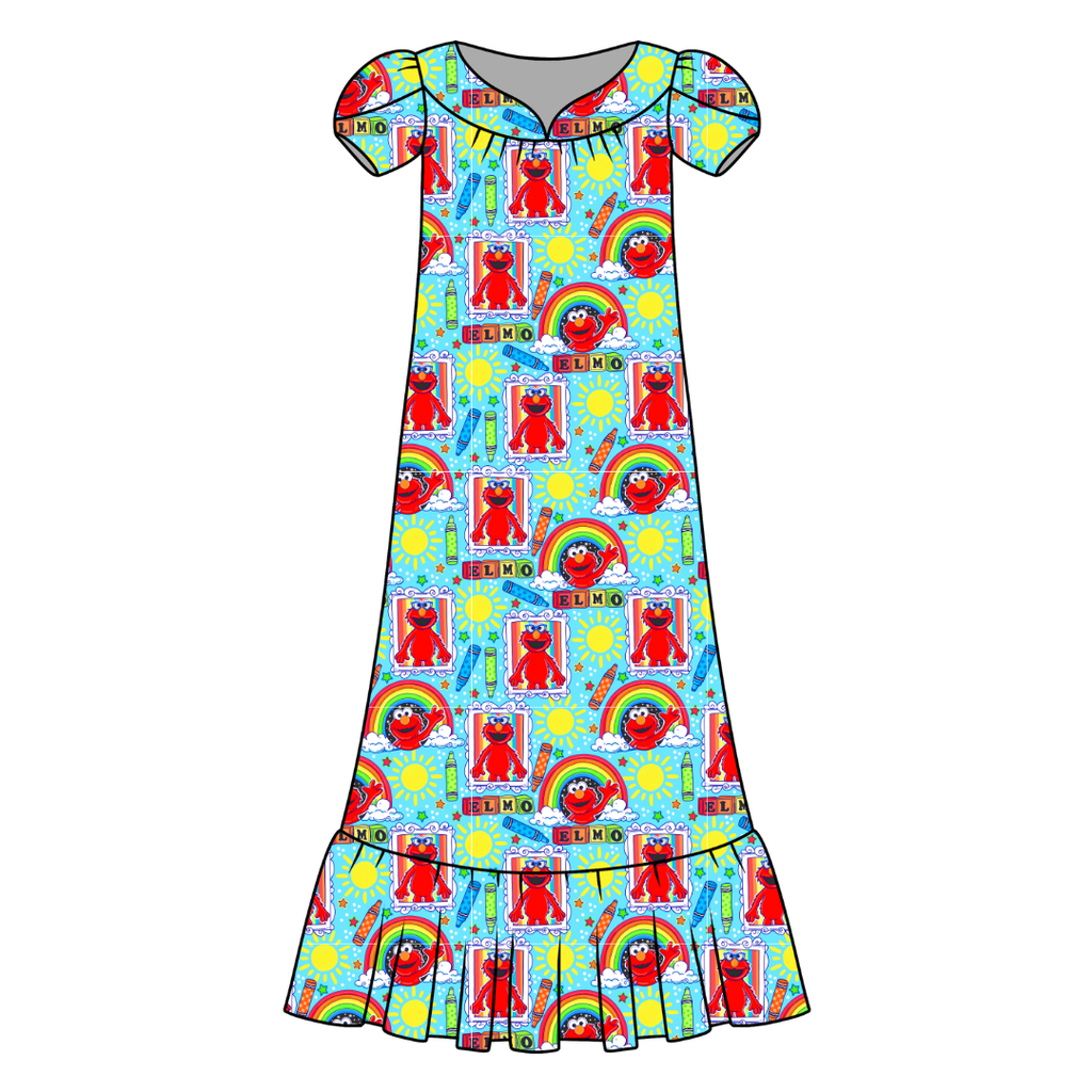 Learning is fun!? Blanche Women's Mu'umu'u Bamboo - Pre Order