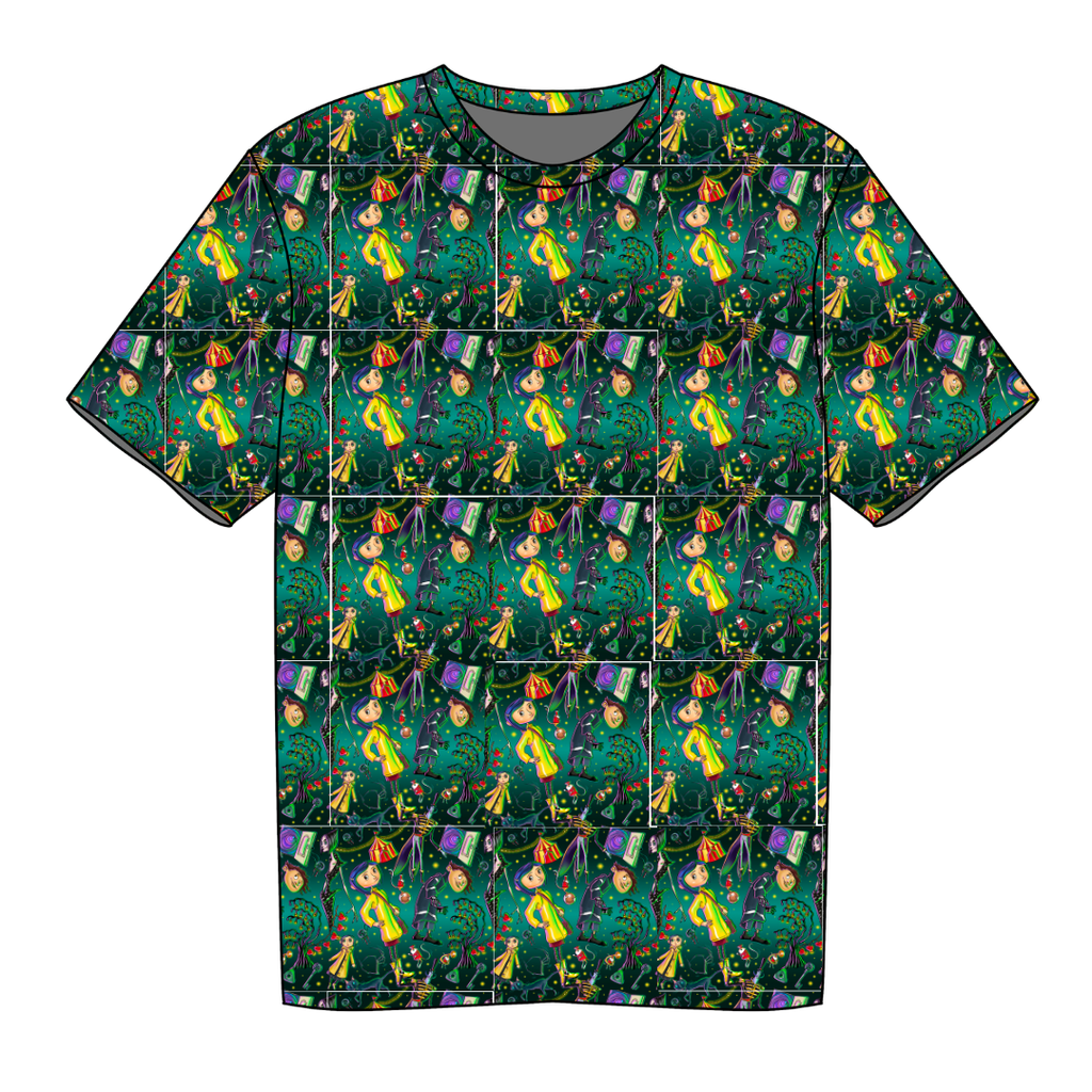 Button Eyes - Moss Short Sleeve Bamboo Shirt - PRE ORDER