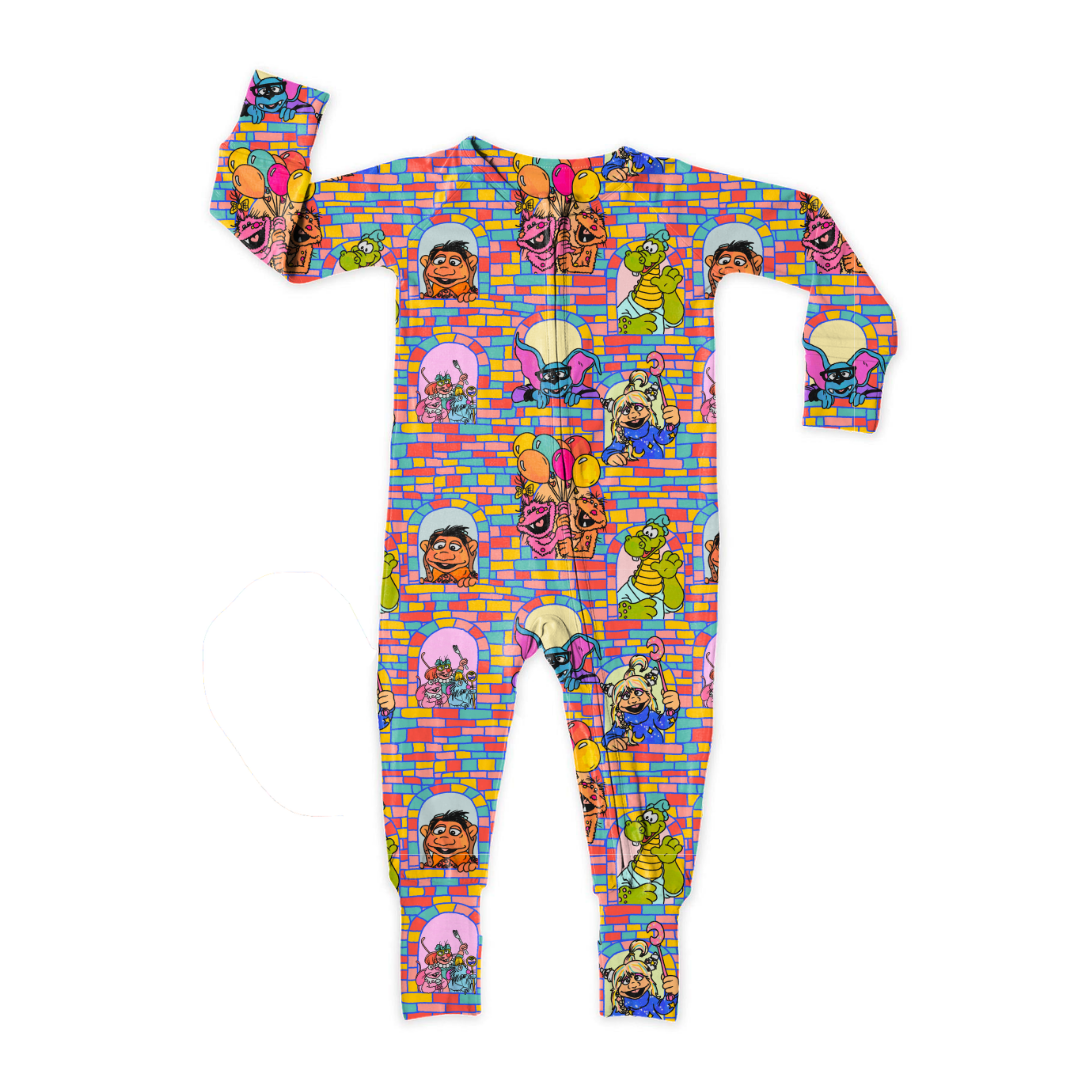 Sunny Side Friends Dreamland Long Sleeve Sleeper Bamboo - PRE ORDER