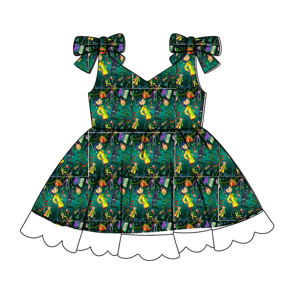 Button Eyes - Zoe Twirl Party Dress - PRE ORDER
