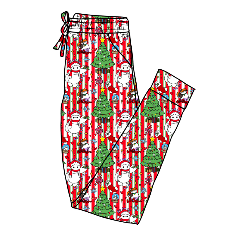 Falala Care Daze Adult Joggers - Bamboo - Pre Order - Christmas Special