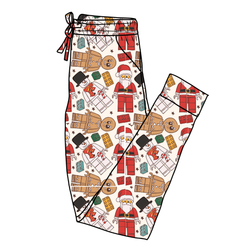 Building Christmas Memories Daze Adult Joggers - Bamboo - Pre Order - Christmas Special