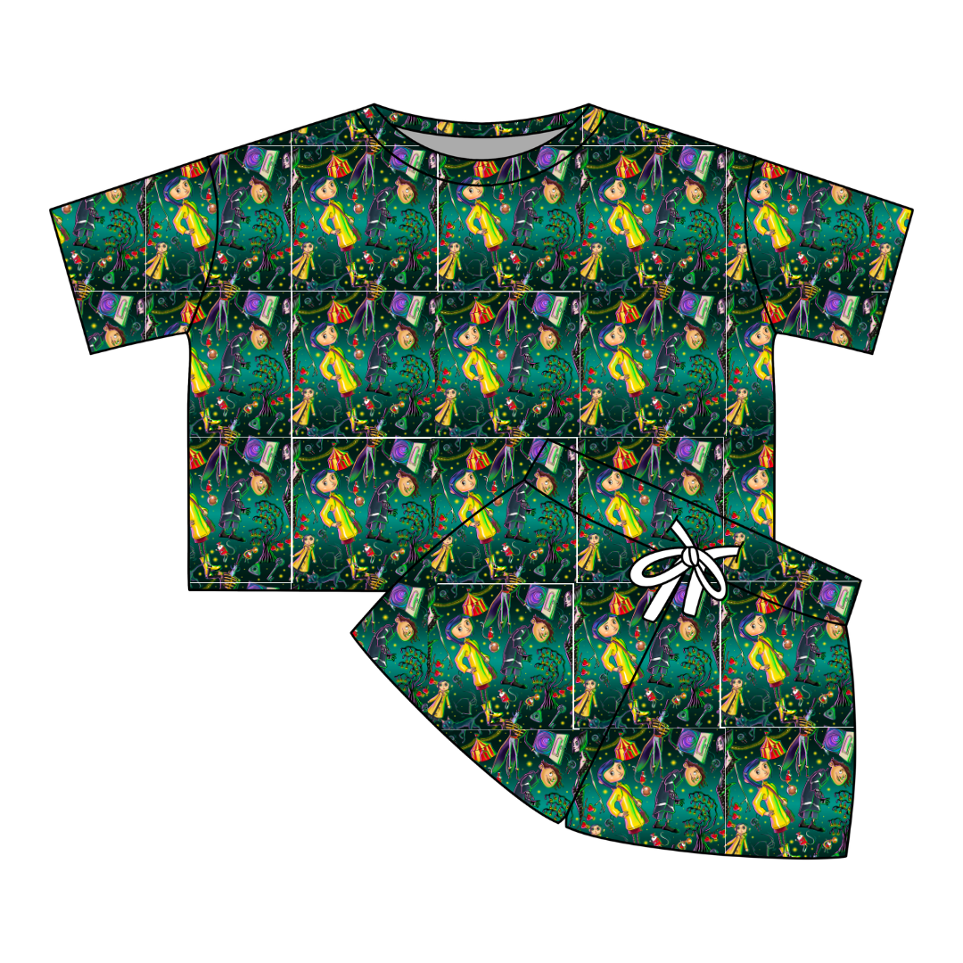 Button Eyes - Kickback Oversized Ribbed Lounge Set - PRE ORDER