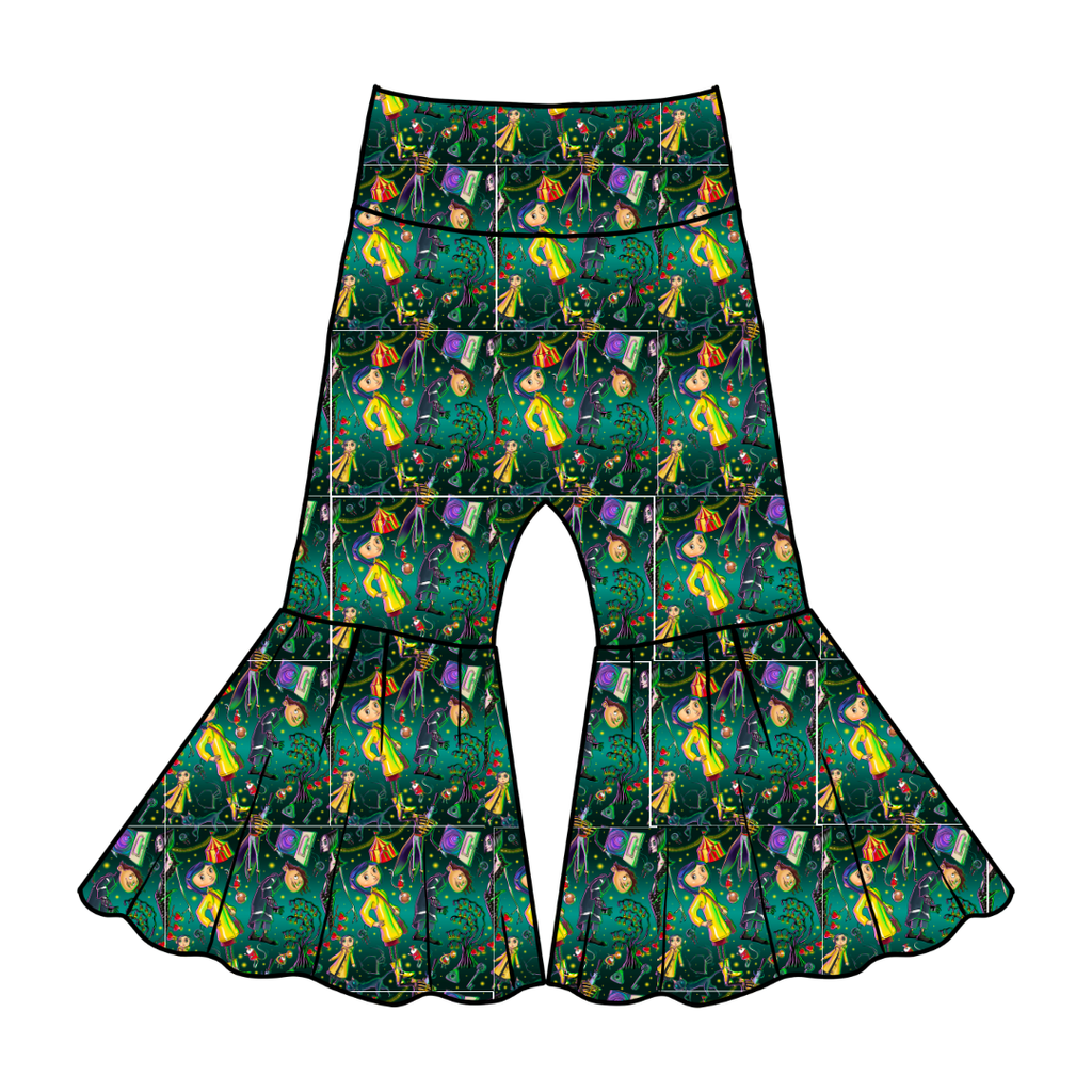 Button Eyes - Mirage Knit Flares - PRE ORDER