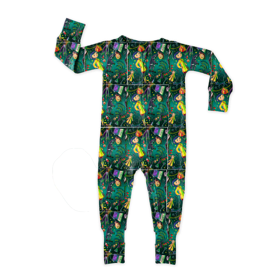 Button Eyes Dreamland Long Sleeve Sleeper Bamboo - PRE ORDER