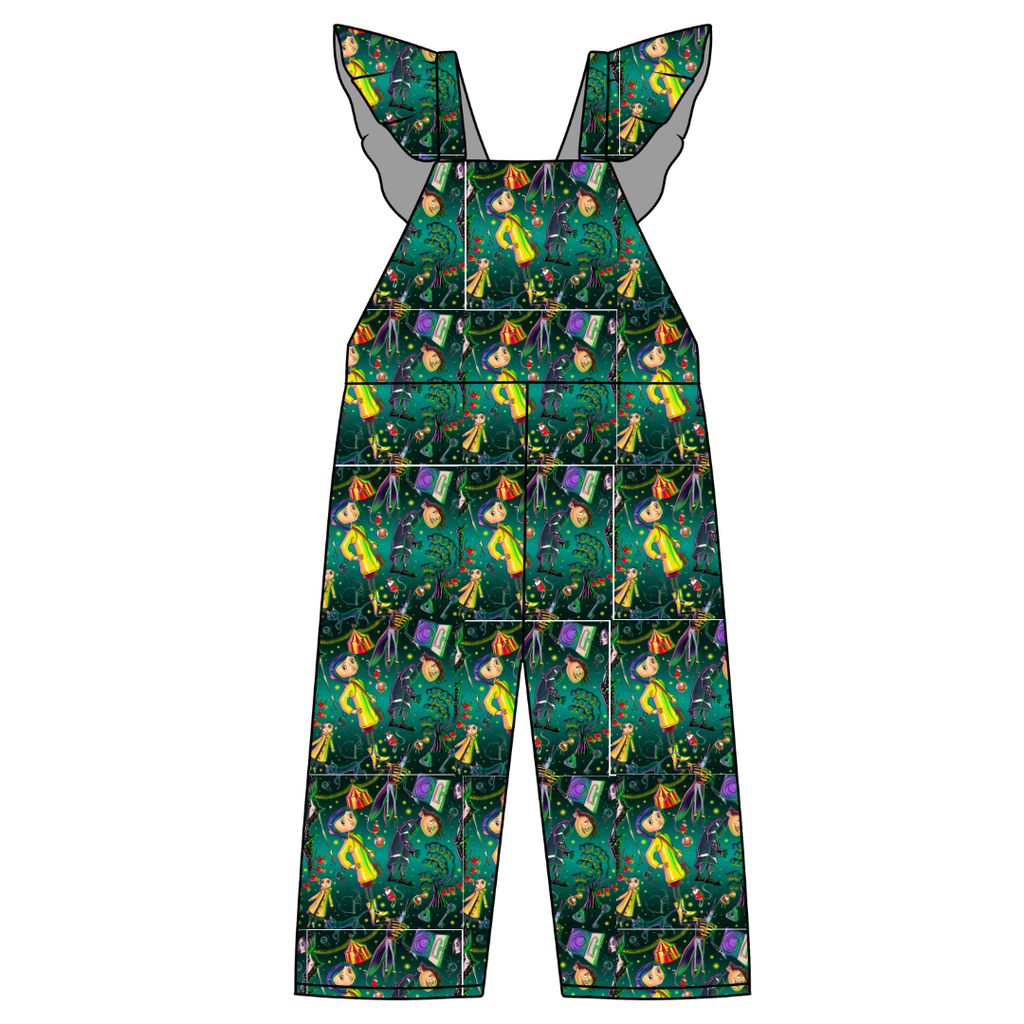 Button Eyes - Daisy Girl's Flutter Jumpsuit Knit - PRE ORDER