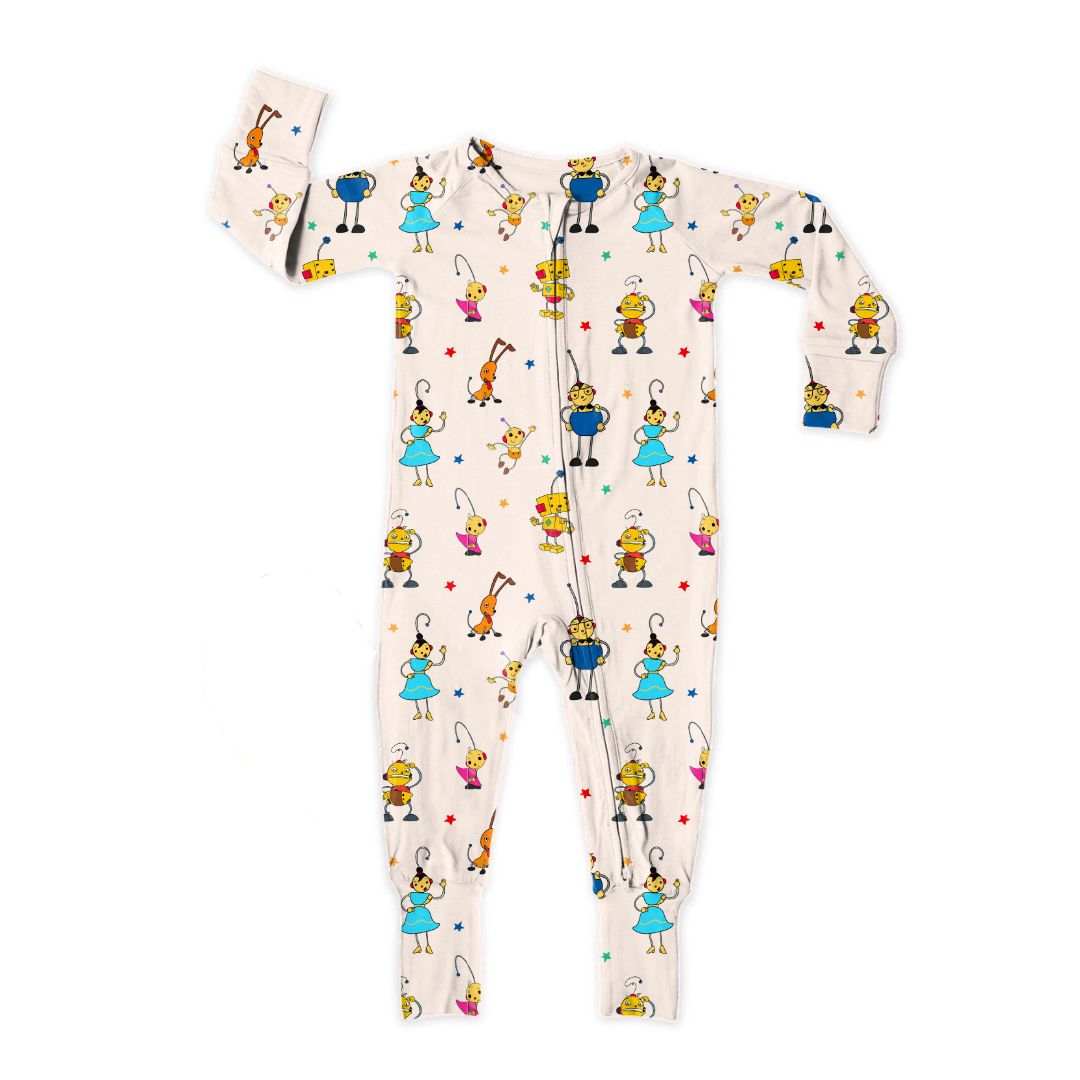 Playtime Pals Dreamland Long Sleeve Sleeper Bamboo - PRE ORDER