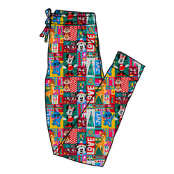Jolly Patchwork Daze Adult Joggers - Bamboo - Pre Order - Christmas Special