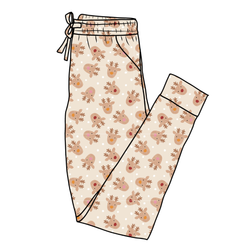 Reindeer Games Daze Adult Joggers - Bamboo - Pre Order - Christmas Special