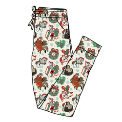 Christmas Sidekicks Daze Adult Joggers - Bamboo - Pre Order - Christmas Special