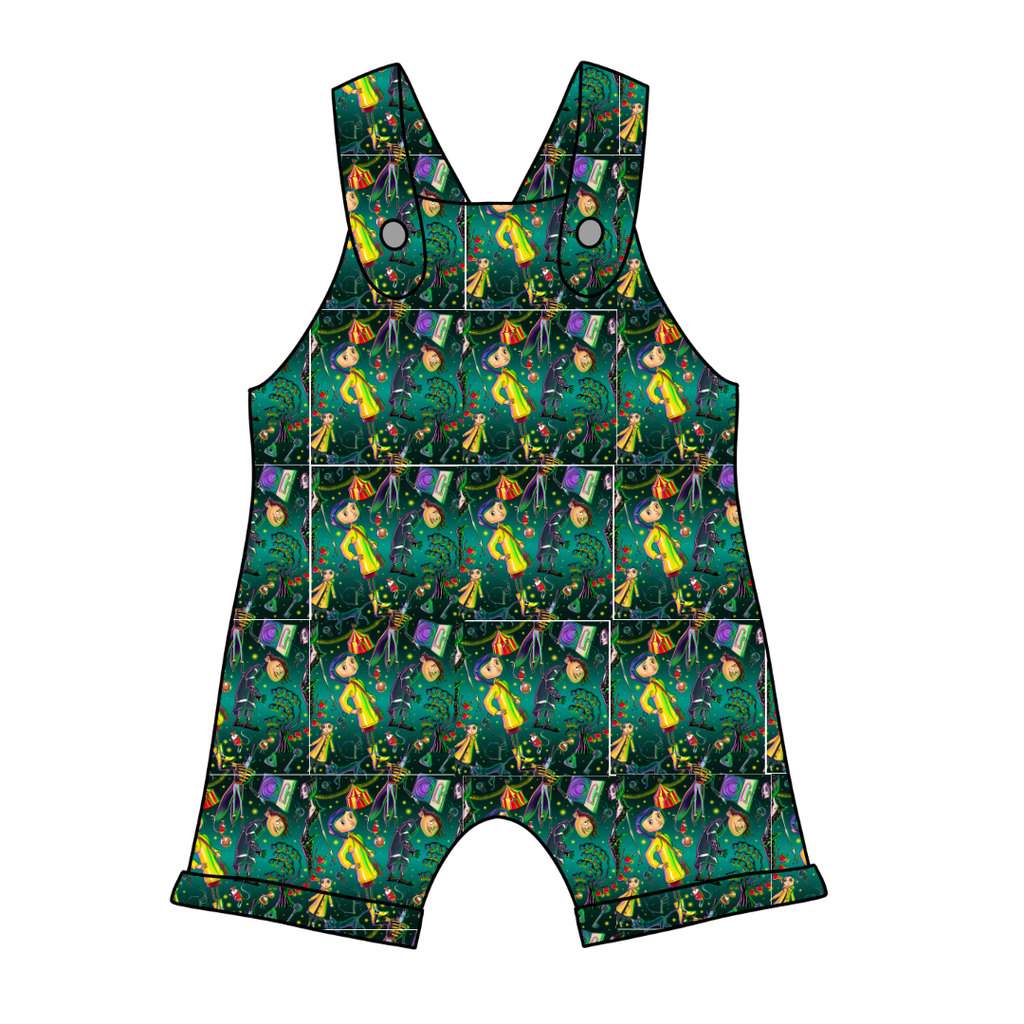 Button Eyes - Coop Tank Romper Knit - PRE ORDER