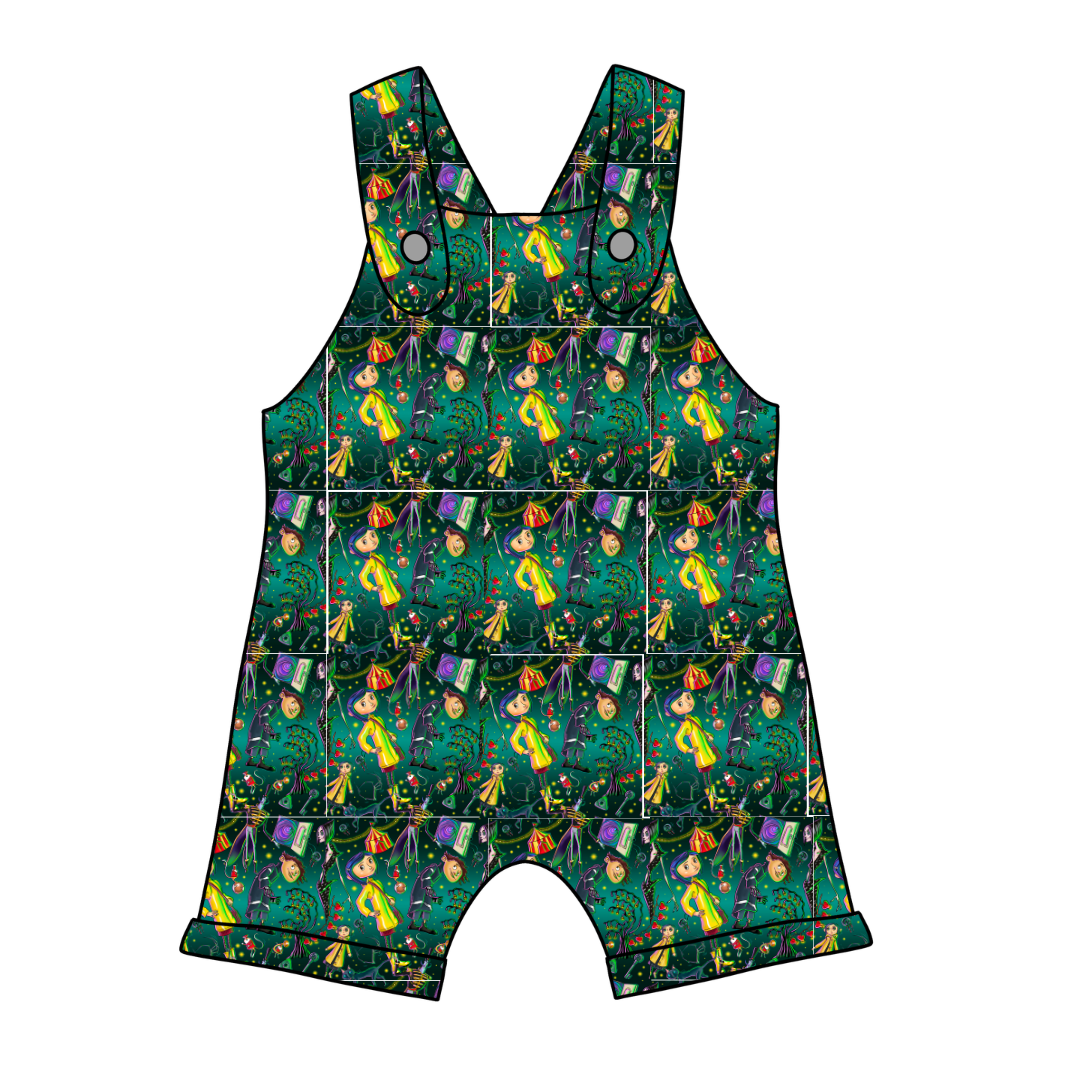 Button Eyes - Coop Tank Romper Knit - PRE ORDER