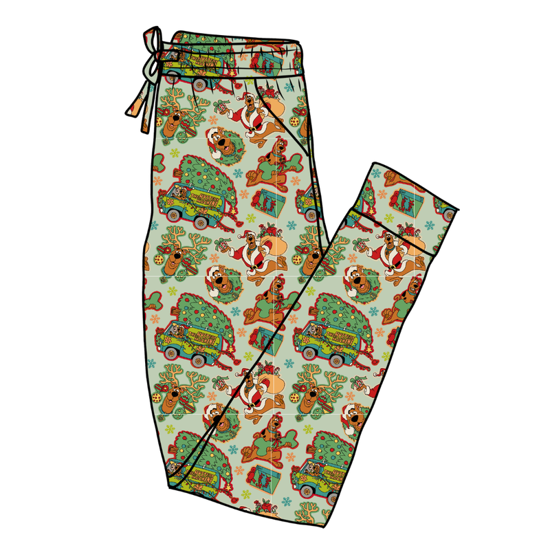 Christmas Mystery Daze Adult Joggers - Bamboo - Pre Order - Christmas Special