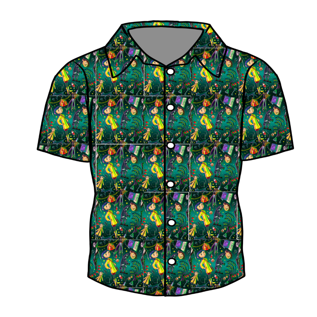 Button Eyes - Twilight Men's Button Down Bamboo - Pre Order