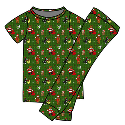 Cozy Cabin Christmas Cozy Short Sleeve Pajama Pants Set - Bamboo - Pre Order - Christmas Special