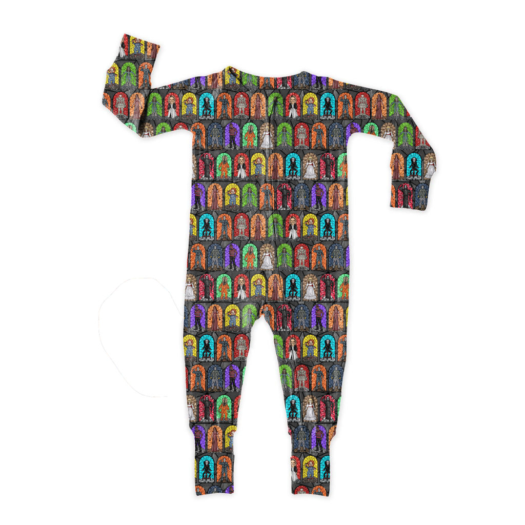 Broken Glass Dreamland Long Sleeve Sleeper Bamboo - PRE ORDER
