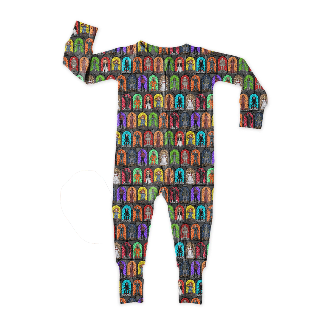 Broken Glass Dreamland Long Sleeve Sleeper Bamboo - PRE ORDER