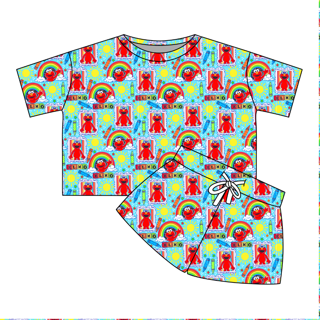Learning is fun!? Kickback Oversized Ribbed Lounge Set - PRE ORDER