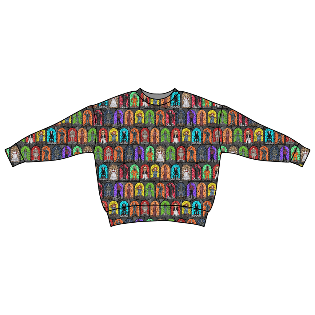 Broken Glass Zayn Oversized Pullover - PRE ORDER