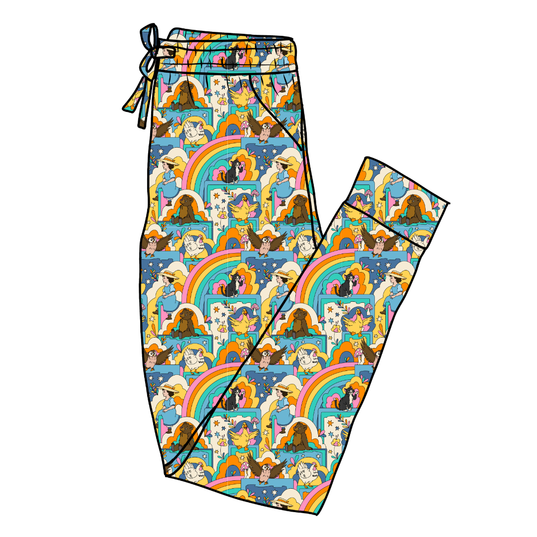 Painted Skys Daze Adult Bamboo Joggers - Pre Order