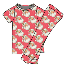 Jingle All the Way Cozy Short Sleeve Pajama Pants Set - Bamboo - Pre Order - Christmas Special
