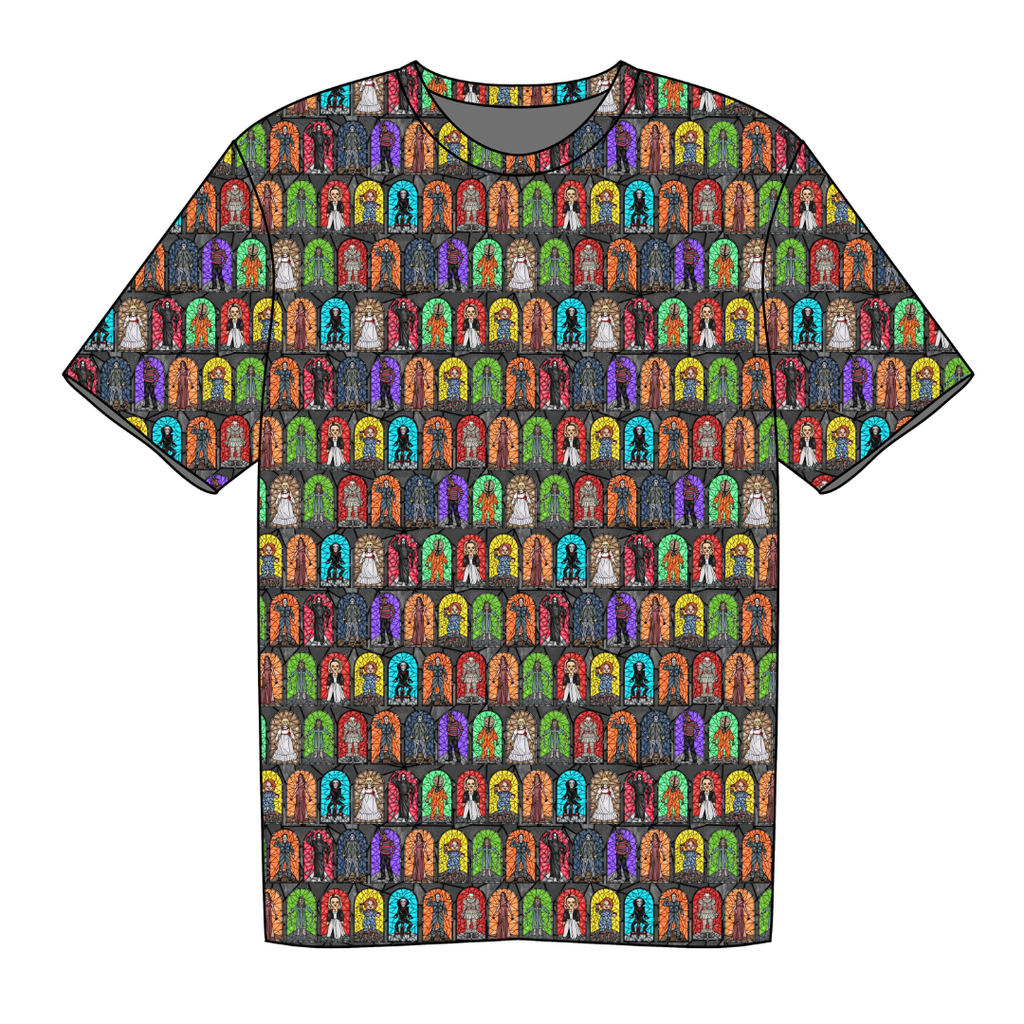 Broken Glass - Moss Short Sleeve Bamboo Shirt - PRE ORDER