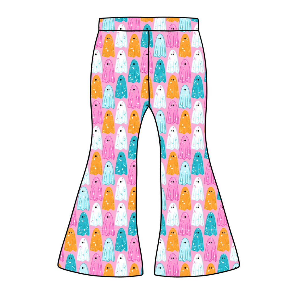 Lets Go Ghouls Mod Adult Flare Bamboo Pants - Pre Order