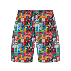 Jolly Patchwork Chill Adult Extended Length Short - Bamboo - Pre Order - Christmas Special