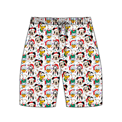 Jolly Holiday Crew Chill Adult Extended Length Short - Bamboo - Pre Order - Christmas Special