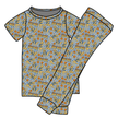 Golden MVP Cozy Bamboo Short Sleeve Pants Set - PRE ORDER