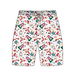 Holiday Harmony Chill Adult Extended Length Short - Bamboo - Pre Order - Christmas Special