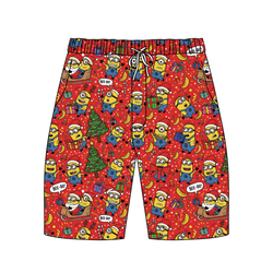 Holiday Shenanigans Chill Adult Extended Length Short - Bamboo - Pre Order - Christmas Special