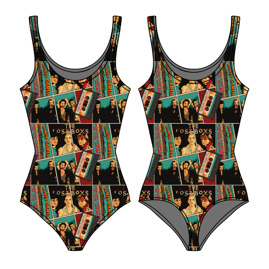 Moonlit Tricksters Sapphire Women's Bamboo Leotard - Pre Order