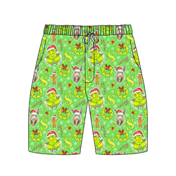 Swamp Bells Chill Adult Extended Length Short - Bamboo - Pre Order - Christmas Special