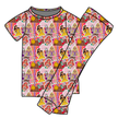 Royal Daydreams Cozy Bamboo Short Sleeve Pants Set - PRE ORDER