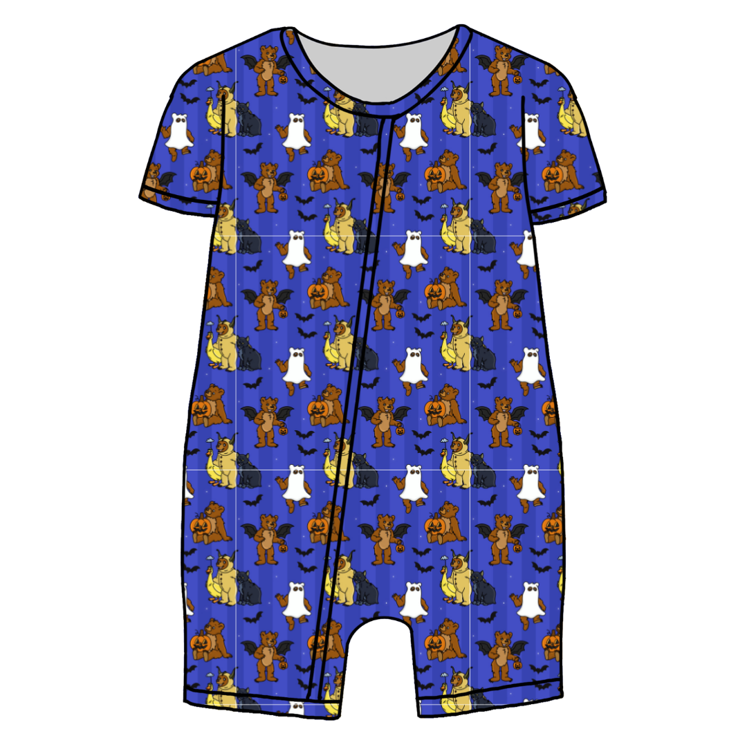 Goblin Night Bliss Short Sleeve Zippy Bamboo - PRE ORDER