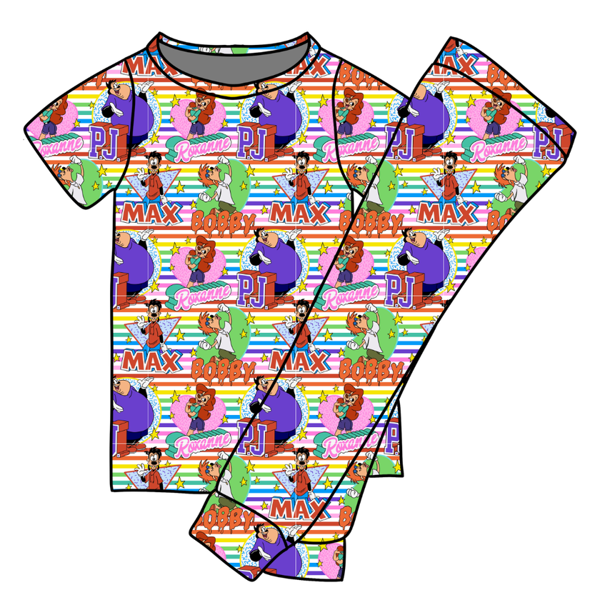 Stand Out, Bobby! Cozy Bamboo Short Sleeve Pants Set - PRE ORDER