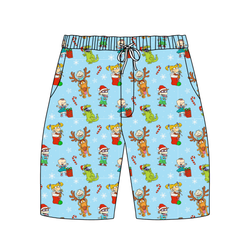 Holiday Parade Chill Adult Extended Length Short - Bamboo - Pre Order - Christmas Special