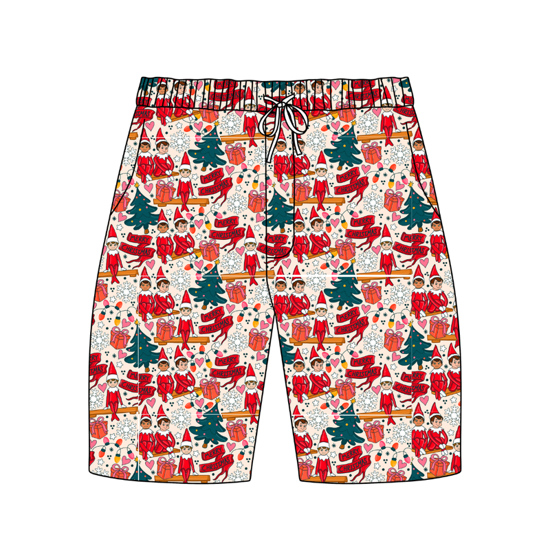 Milk & Mischief Chill Adult Extended Length Short - Bamboo - Pre Order - Christmas Special