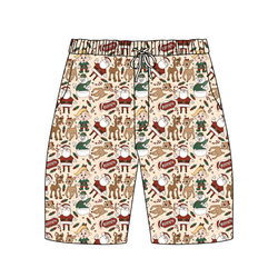 Red Nose Chill Adult Extended Length Short - Bamboo - Pre Order - Christmas Special