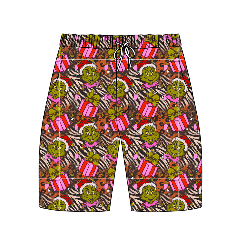 Pretty Mean Christmas Chill Adult Extended Length Short - Bamboo - Pre Order - Christmas Special