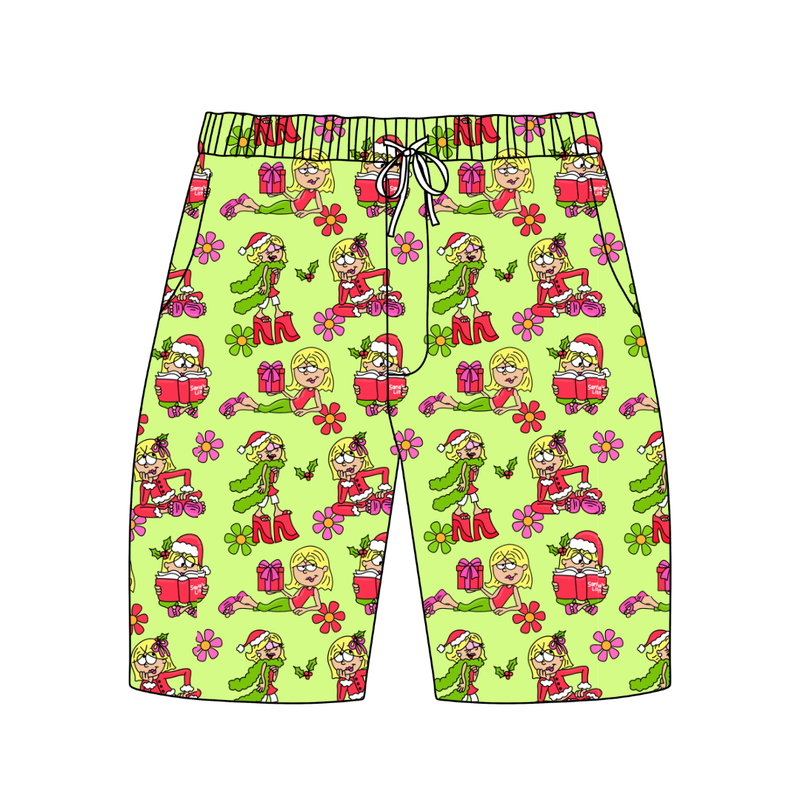 Merry Girl Era Chill Adult Extended Length Short - Bamboo - Pre Order - Christmas Special