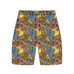 Merry Street Friends Chill Adult Extended Length Short - Bamboo - Pre Order - Christmas Special