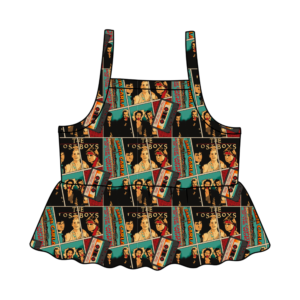 Moonlit Tricksters - Tootsie Peplum Tank Knit - PRE ORDER