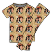 Never Grow Up Cozy Bamboo Short Sleeve Pants Set - PRE ORDER